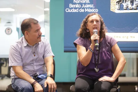 Conversatorio 'Sonideros y Transparencia' realizado en las instalaciones del INFO CDMX.