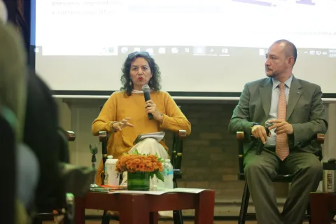 La comisionada María del Carmen Nava Polina participa en la mesa ‘Representación Abierta’ durante la Semana Global de Apertura Legislativa (GLOW) en ITAM
