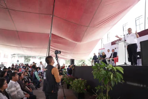 Fotografía del evento Jornada por la Transparencia en Milpa Alta