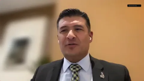 Captura de pantalla de la Inauguración 2° Taller Virtual Derechos Digitales