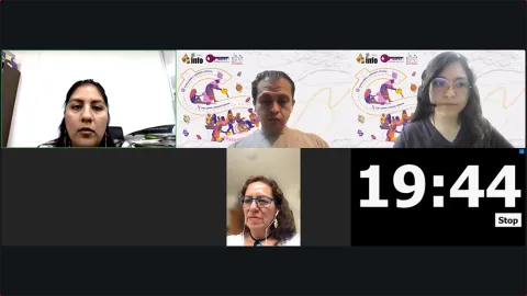 Captura de pantalla de la Segunda Mentoría del Datatón