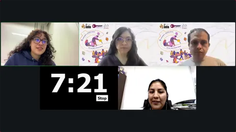 Captura de pantalla de la Segunda Mentoría del Datatón