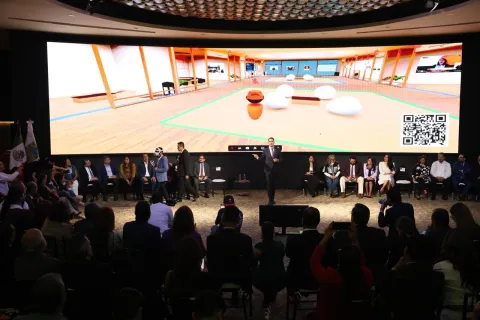 La presidencia del INFO CDMX presenta su informe de labores 2021–2024