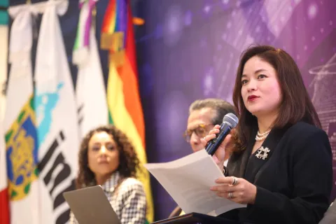 Participantes en el 4to Congreso Nacional de Compliance e Integridad en el Sector Público, organizado por INFO CDMX