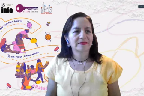 Personas participantes en el Datatón 2024 del INFO CDMX, impulsando proyectos ciudadanos de economía con datos abiertos.