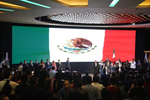 La presidencia del INFO CDMX presenta su informe de labores 2021–2024