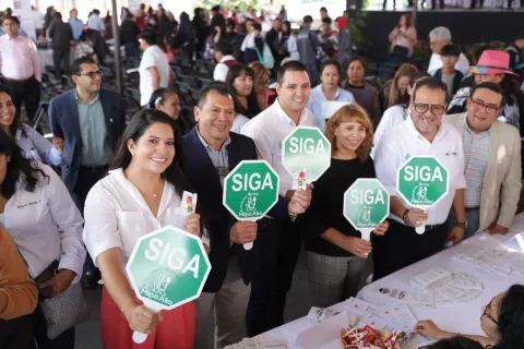 Fotografía del evento Jornada por la Transparencia en Milpa Alta