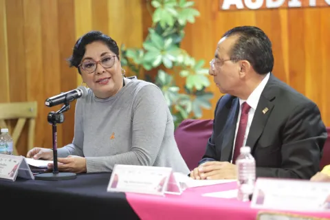 Integrantes de órganos de impartición de justicia de CDMX presentan retos y avances de la Ley Olimpia