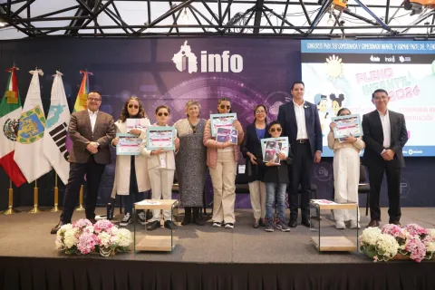 Evento Plenito Infantil organizado por INFO CDMX para promover la privacidad y protección de datos personales en niñas, niños y adolescentes