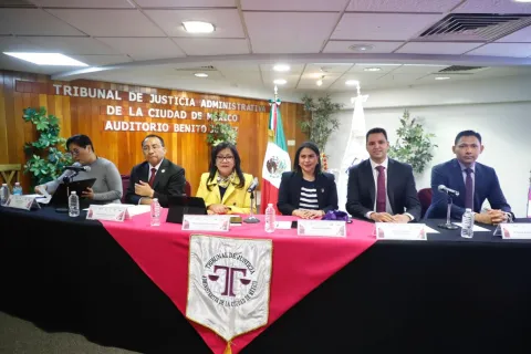 Integrantes de órganos de impartición de justicia de CDMX presentan retos y avances de la Ley Olimpia