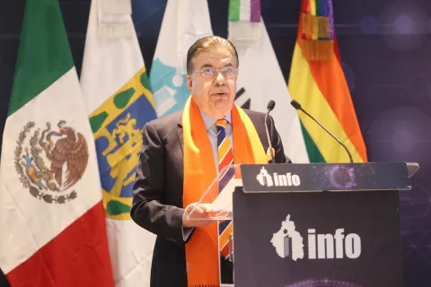 Participantes en el 4to Congreso Nacional de Compliance e Integridad en el Sector Público, organizado por INFO CDMX