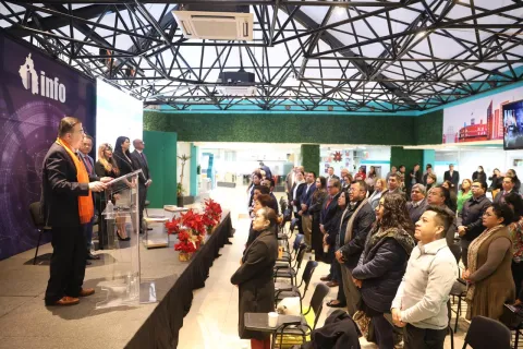 Participantes en el 4to Congreso Nacional de Compliance e Integridad en el Sector Público, organizado por INFO CDMX