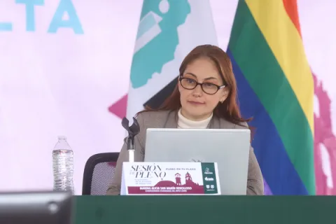 Fotografía de la sesión ordinaría del Pleno