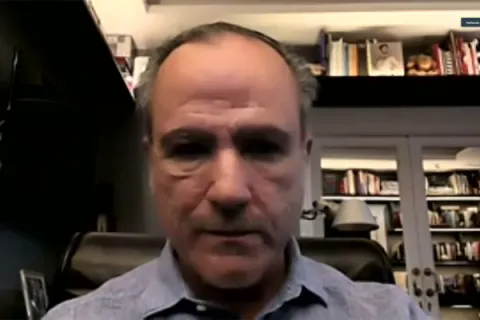 Captura de pantalla de la sesión virtual