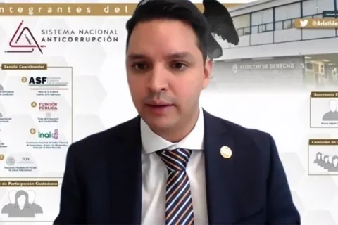 Captura de pantalla de la sesión virtual