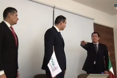 Captura de pantalla de la sesión virtual