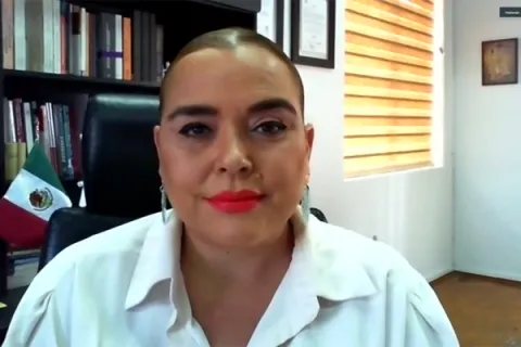 Captura de pantalla de la sesión virtual
