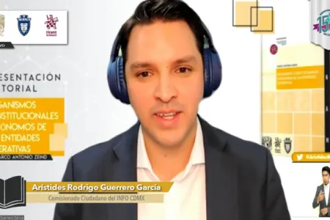 Captura de pantalla de la sesión virtual