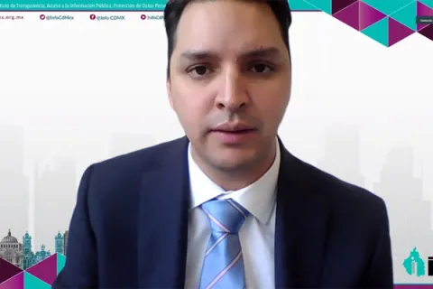 Captura de pantalla de la sesión virtual