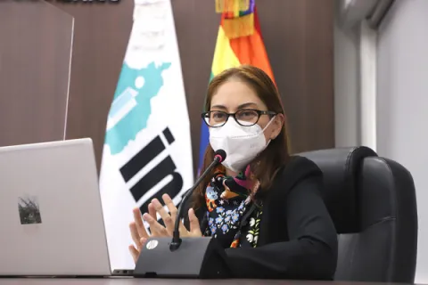 Fotografía de la sesión ordinaría del Pleno