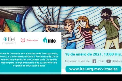 Captura de pantalla de la sesión virtual