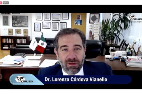 Captura de pantalla de la sesión virtual