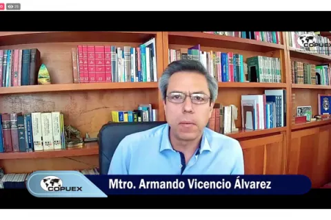 Captura de pantalla de la sesión virtual