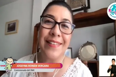 Captura de pantalla de la sesión virtual