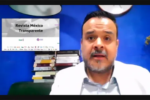 Captura de pantalla de la sesión virtual