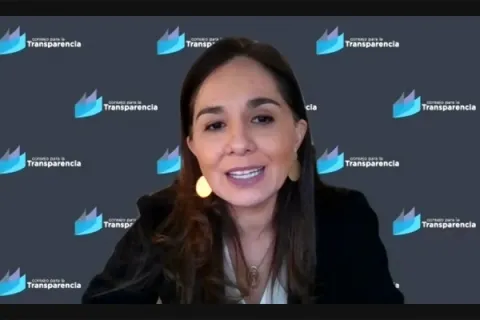Captura de pantalla de la sesión virtual
