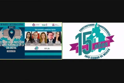 Captura de pantalla de la sesión virtual