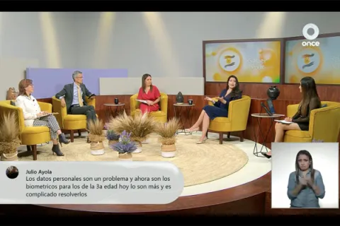 Captura de pantalla de la sesión virtual