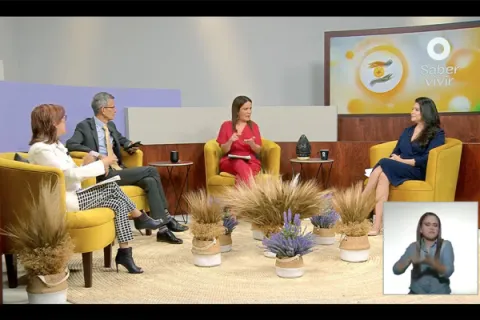 Captura de pantalla de la sesión virtual