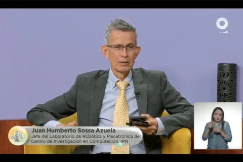 Captura de pantalla de la sesión virtual