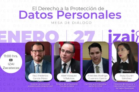 Captura de pantalla de la sesión virtual
