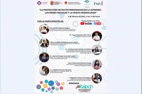 Captura de pantalla de la sesión virtual