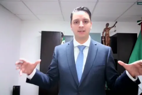 Captura de pantalla de la sesión virtual