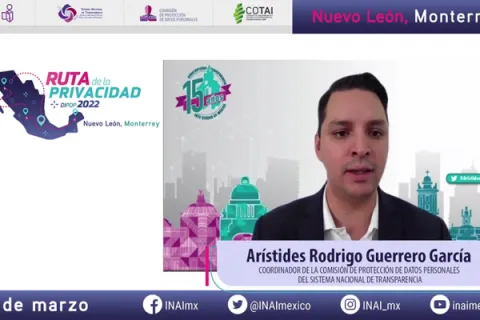 Captura de pantalla de la sesión virtual
