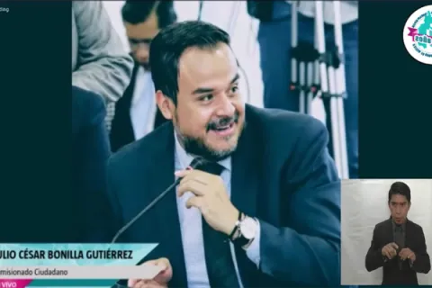 Fotografía de la sesión ordinaría del Pleno