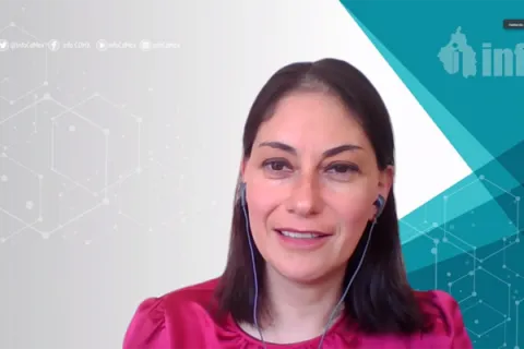 Captura de pantalla de la sesión virtual