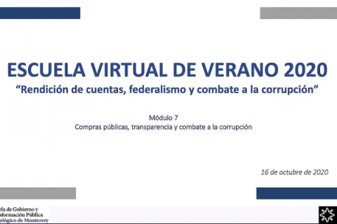 Captura de pantalla de la sesión virtual
