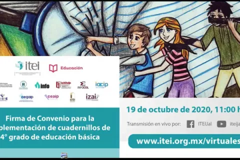 Captura de pantalla de la sesión virtual