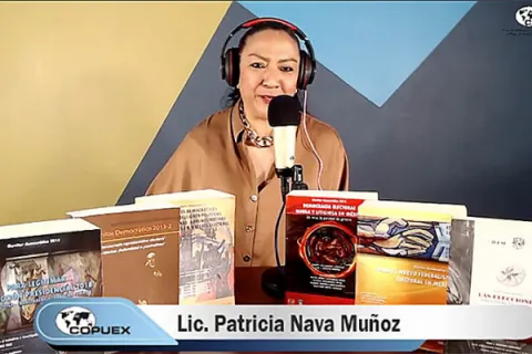 Captura de pantalla de la sesión virtual