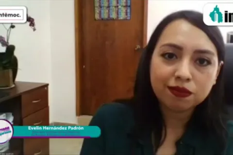 Captura de pantalla de la sesión virtual