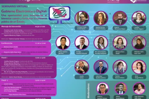 Captura de pantalla de la sesión virtual