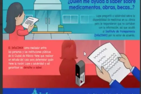 Captura de pantalla de la sesión virtual