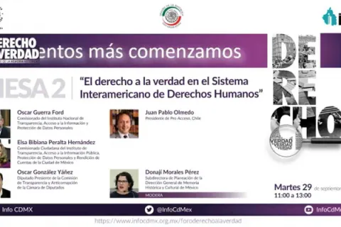 Captura de pantalla de la sesión virtual
