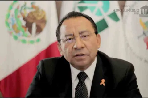 Captura de pantalla de la sesión virtual