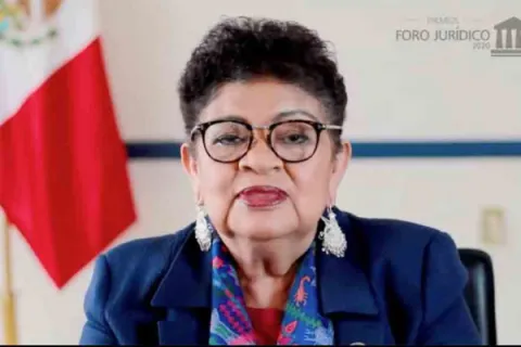 Captura de pantalla de la sesión virtual