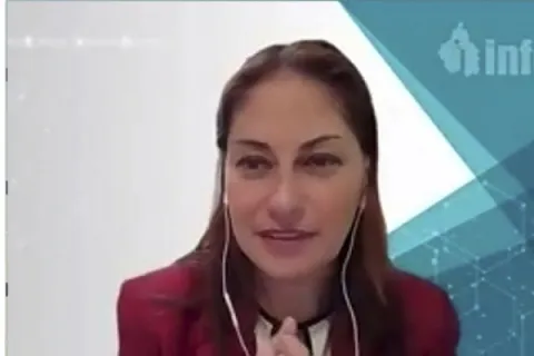 Captura de pantalla de la sesión virtual
